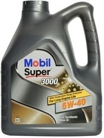 Mobil Super 3000 X1 5W-40 4л Синтетическое моторное масло