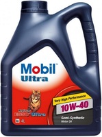 Mobil ULTRA 10W-40 4 л Масло моторное полусинтетическое